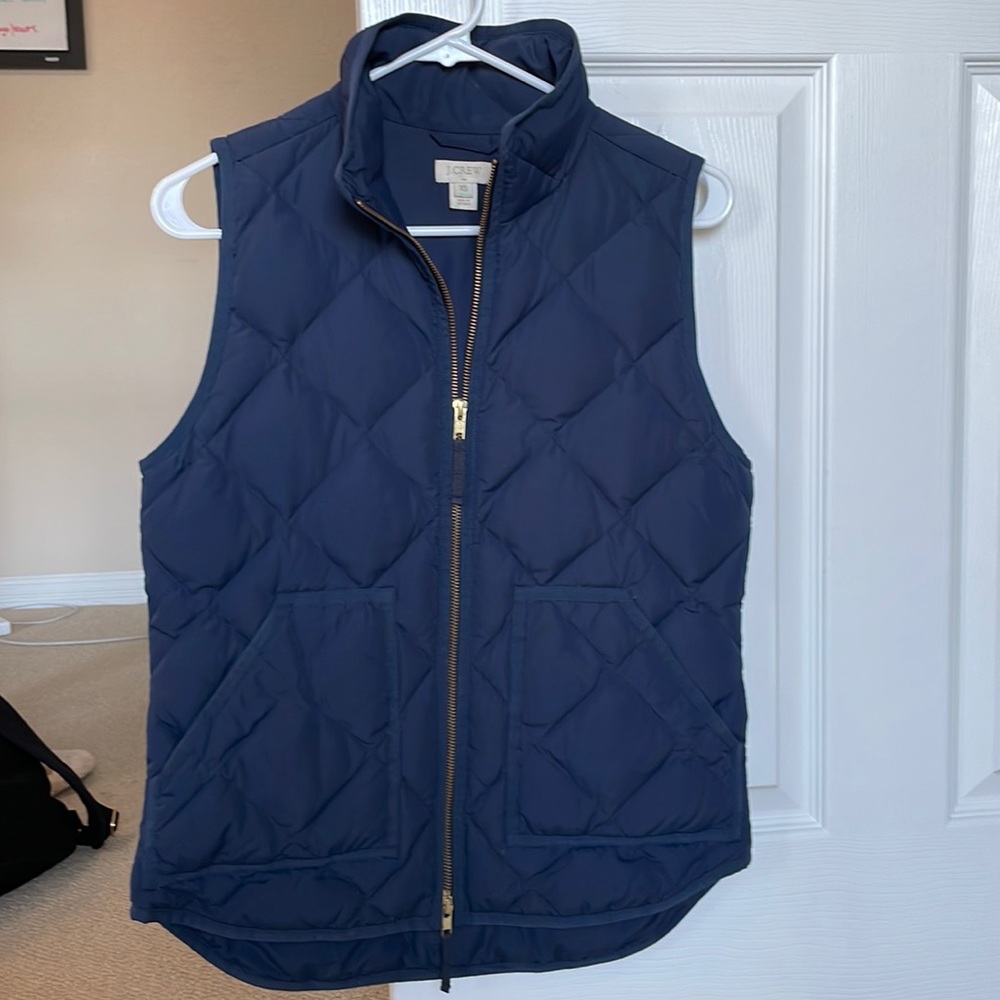 Navy blue J. Crew Vest